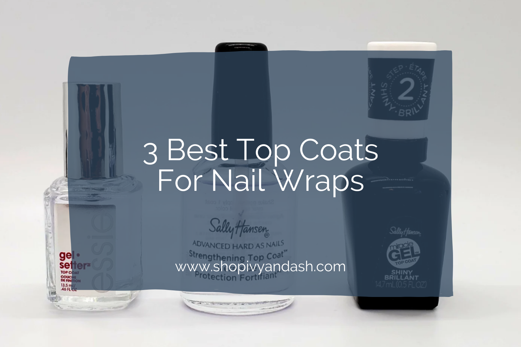 Best gel top coat deals