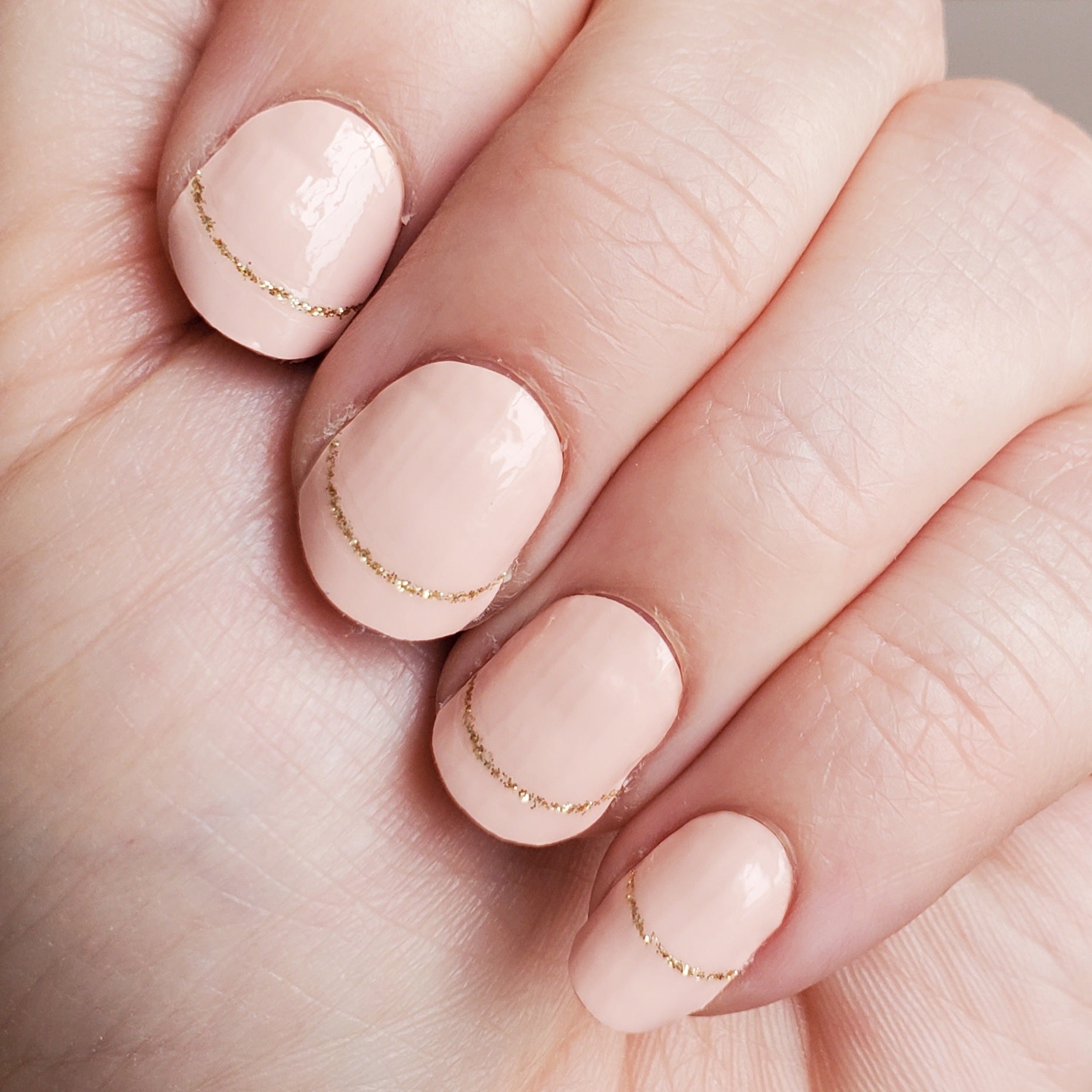 Golden Touch Nail Wrap Set