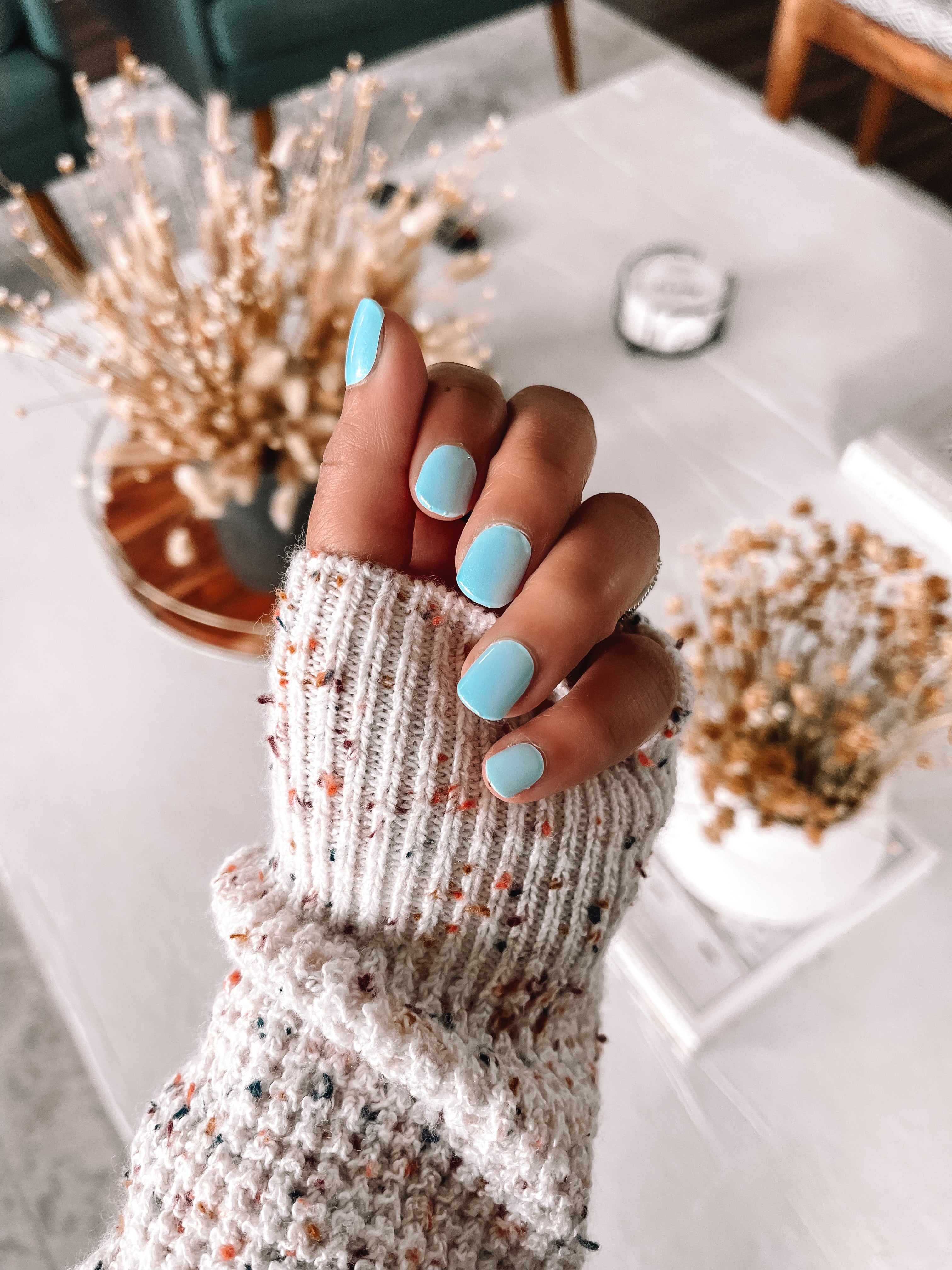 Blue Ice Nail Wrap Set