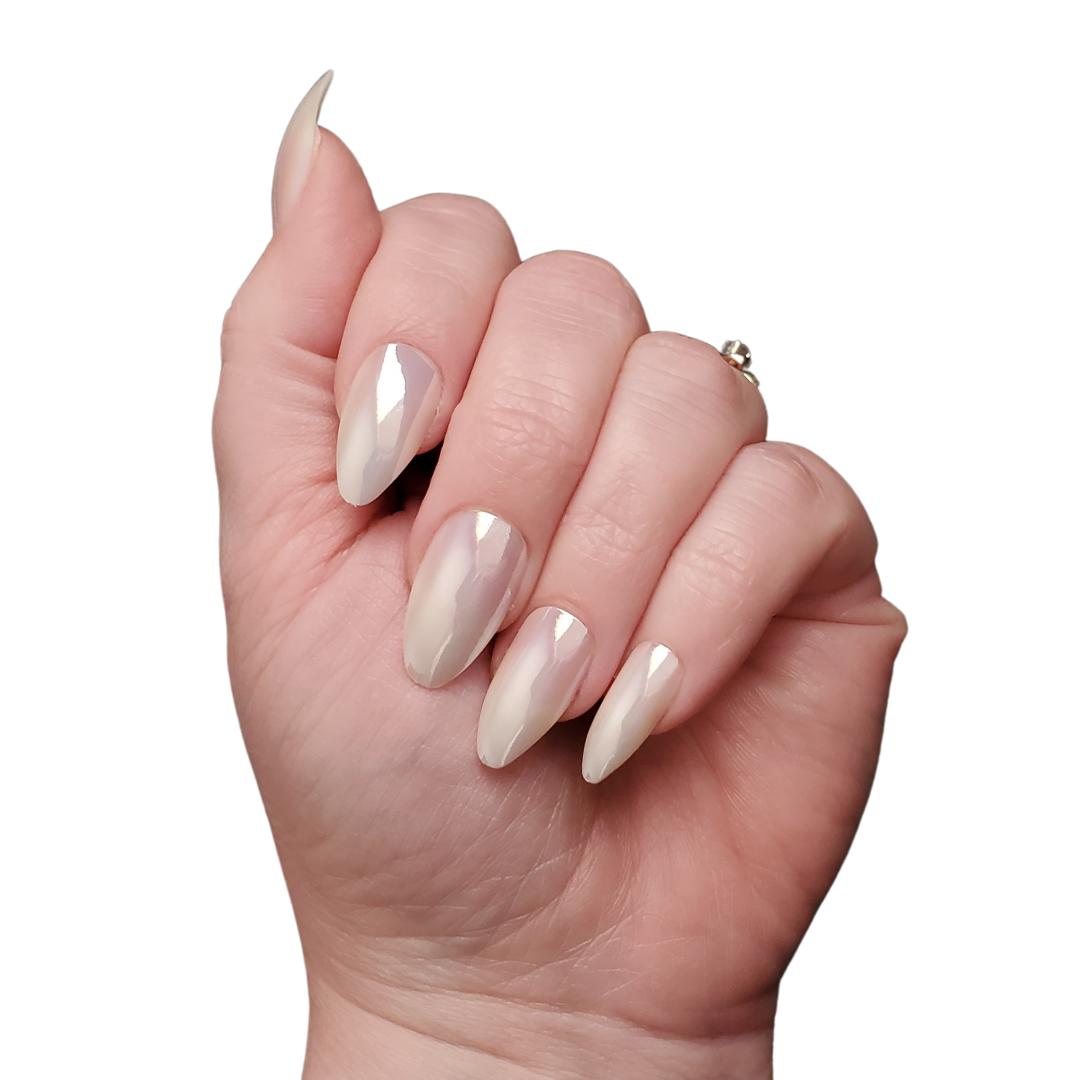 Glazed Press On Nail Set