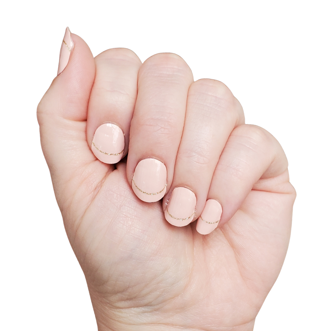 Golden Touch Nail Wrap Set