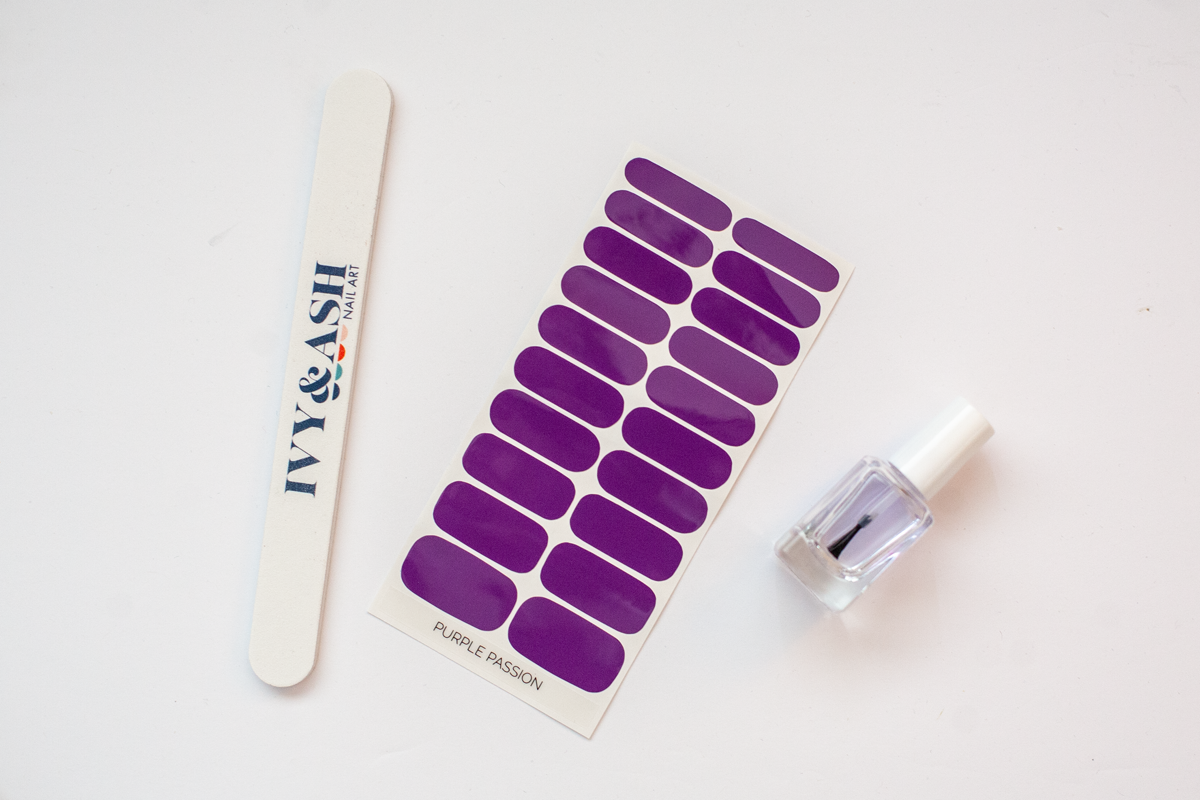 Purple Passion Nail Wrap Set