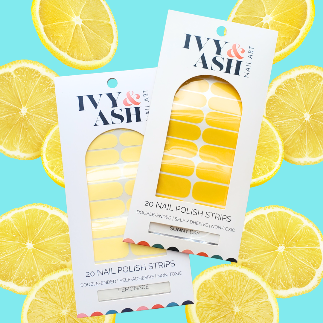Lemonade Nail Wrap Set