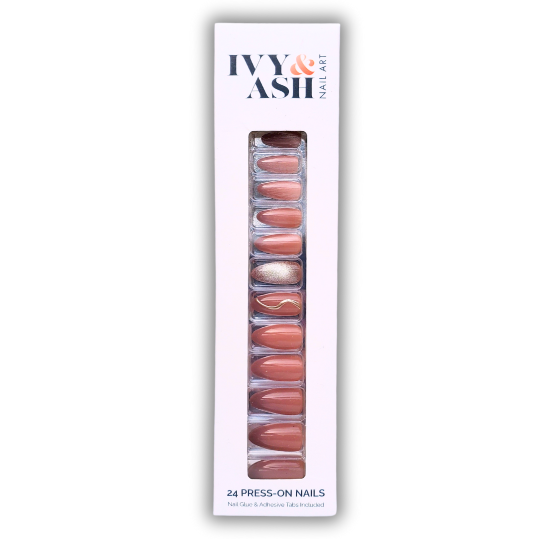 Mauve Mirage Press On Nail Set