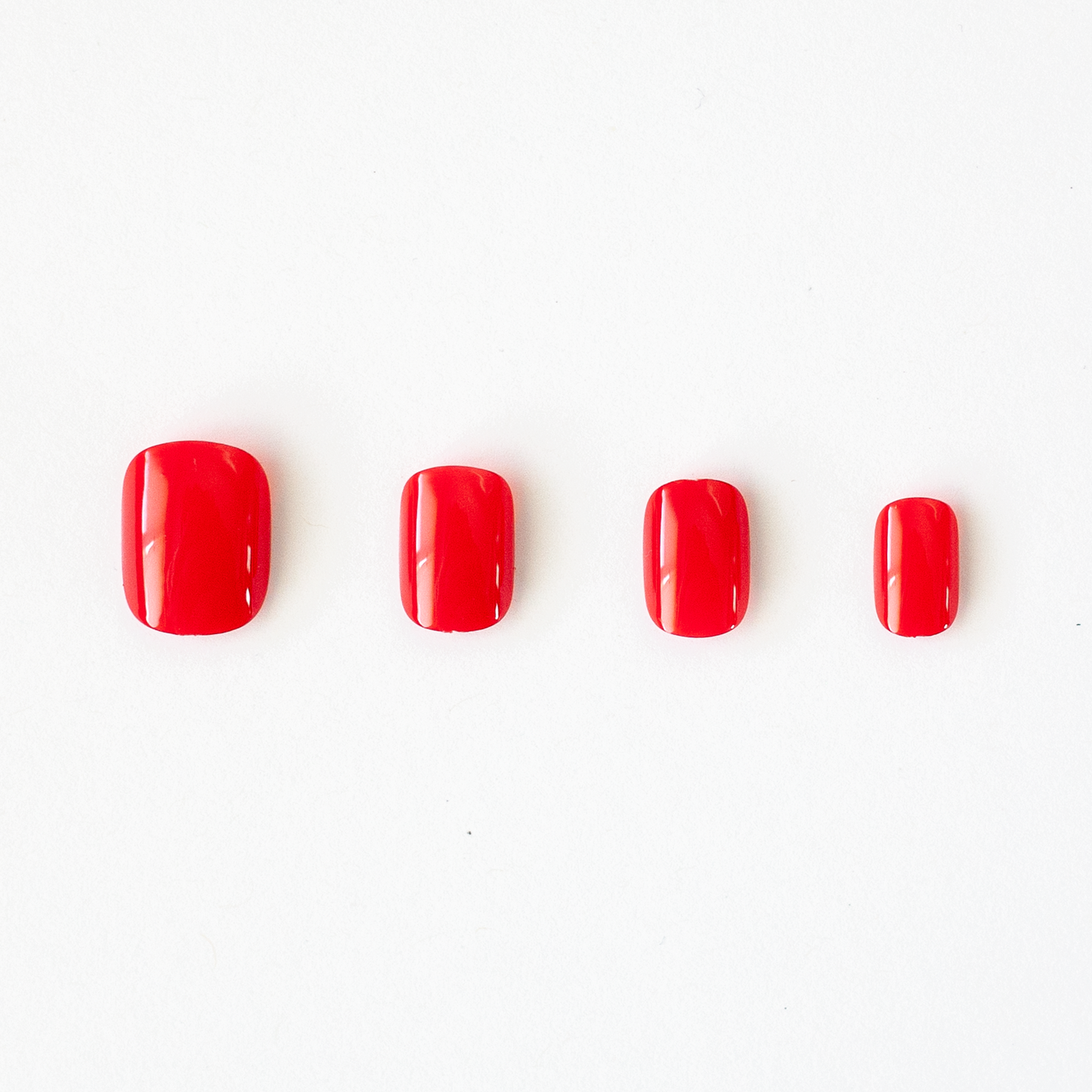 Red Hot Press On Nail Set