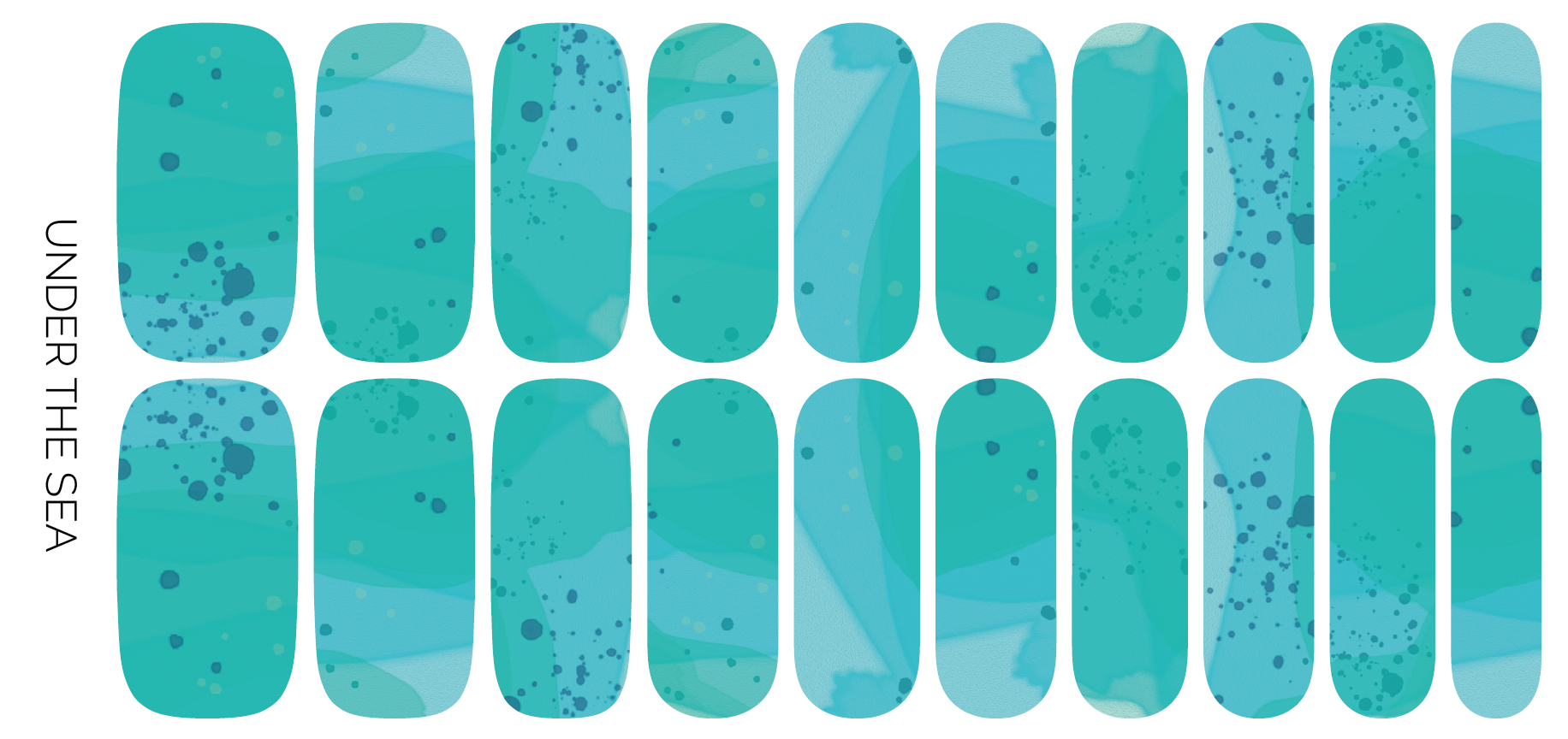 Under The Sea Nail Wrap Set