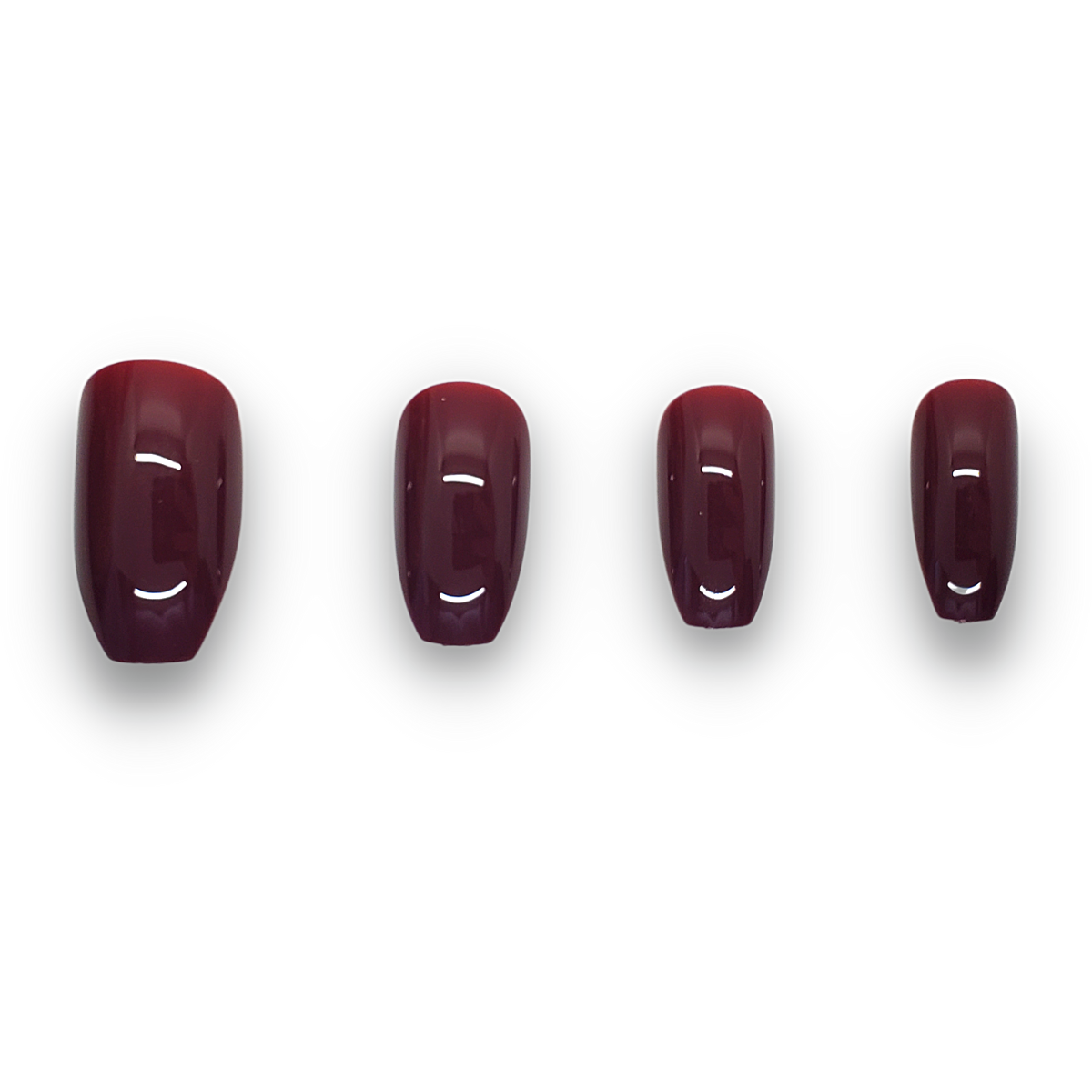 Burgundy Boss Press On Nail Set