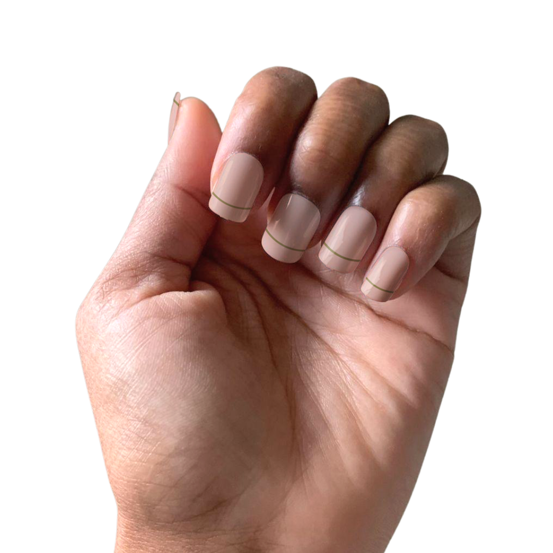 Golden Touch Nail Wrap Set