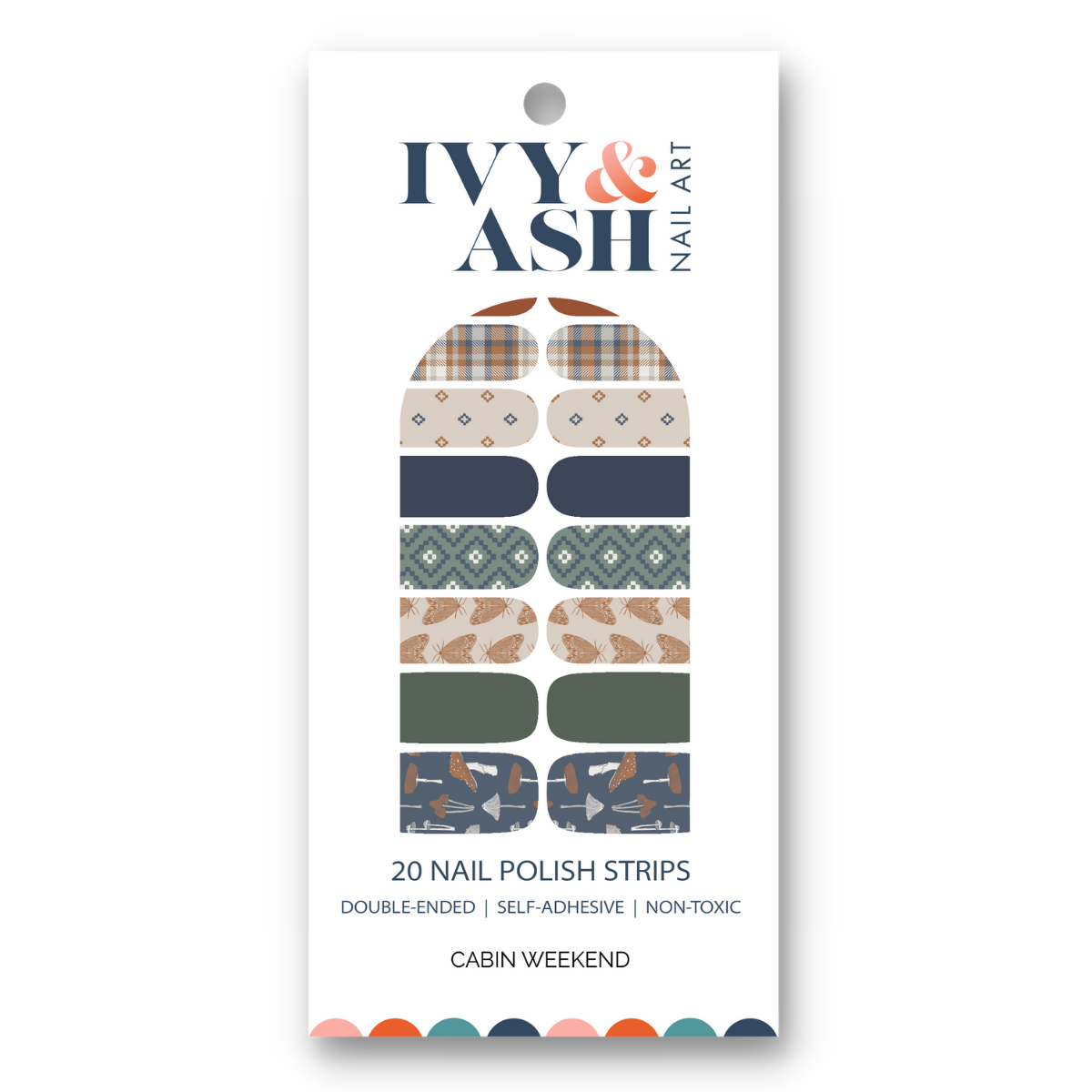 Cabin Weekend Nail Wrap Set