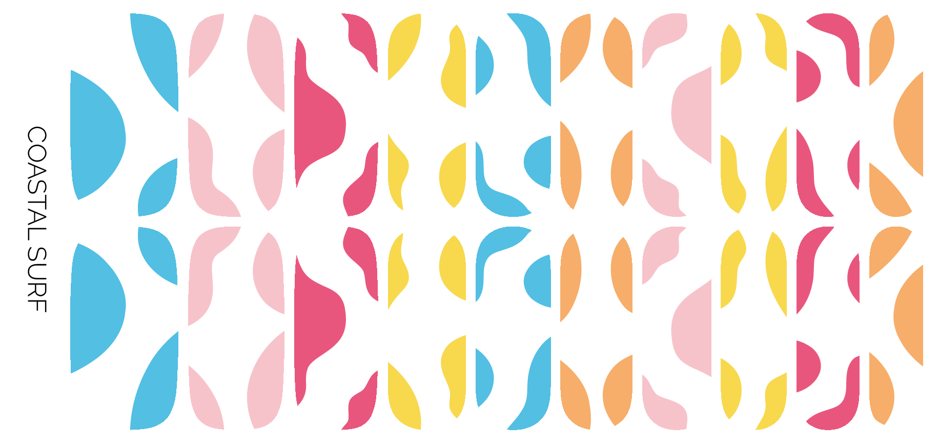 Coastal Surf Nail Wrap Set