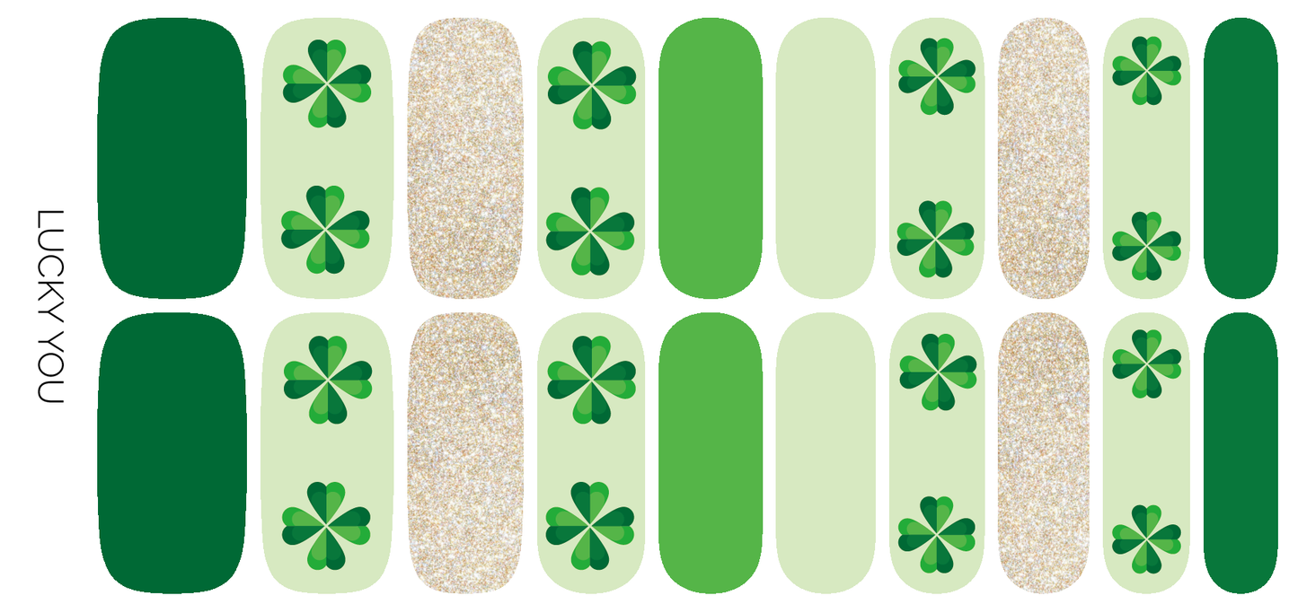 Lucky You Nail Wrap Set