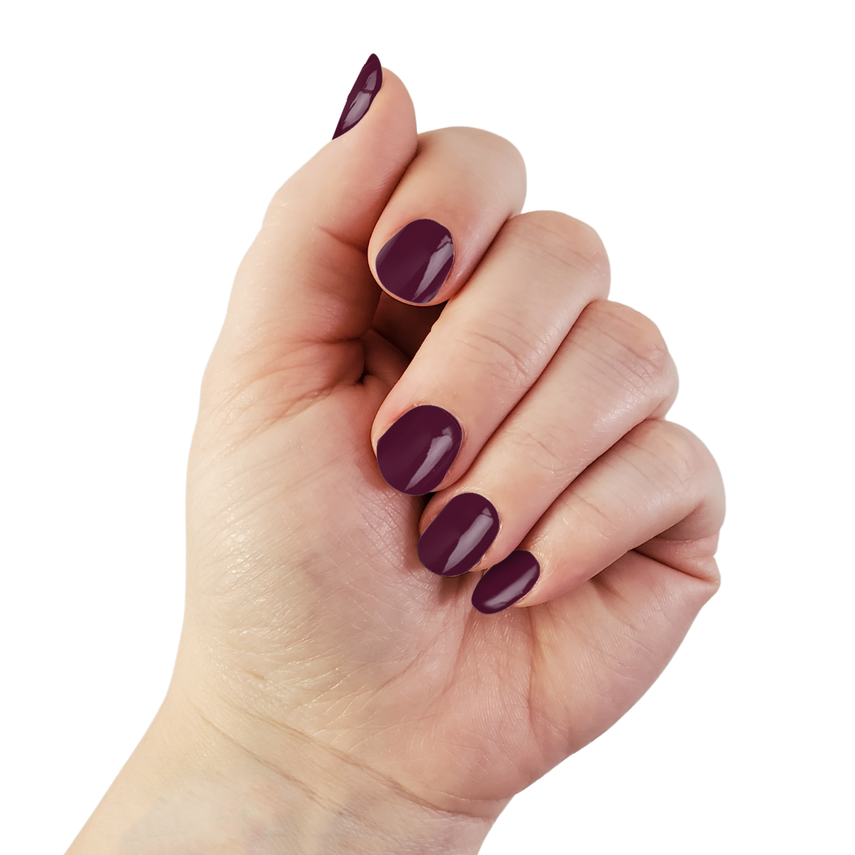 Wine best sale nail color