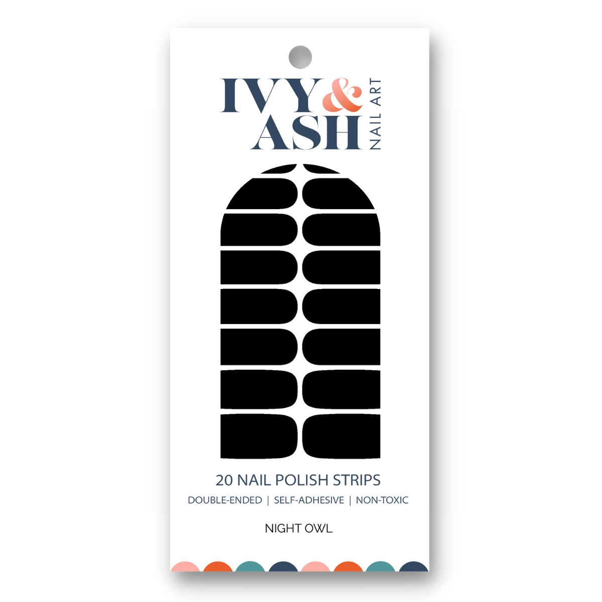 Night Owl Nail Wrap Set
