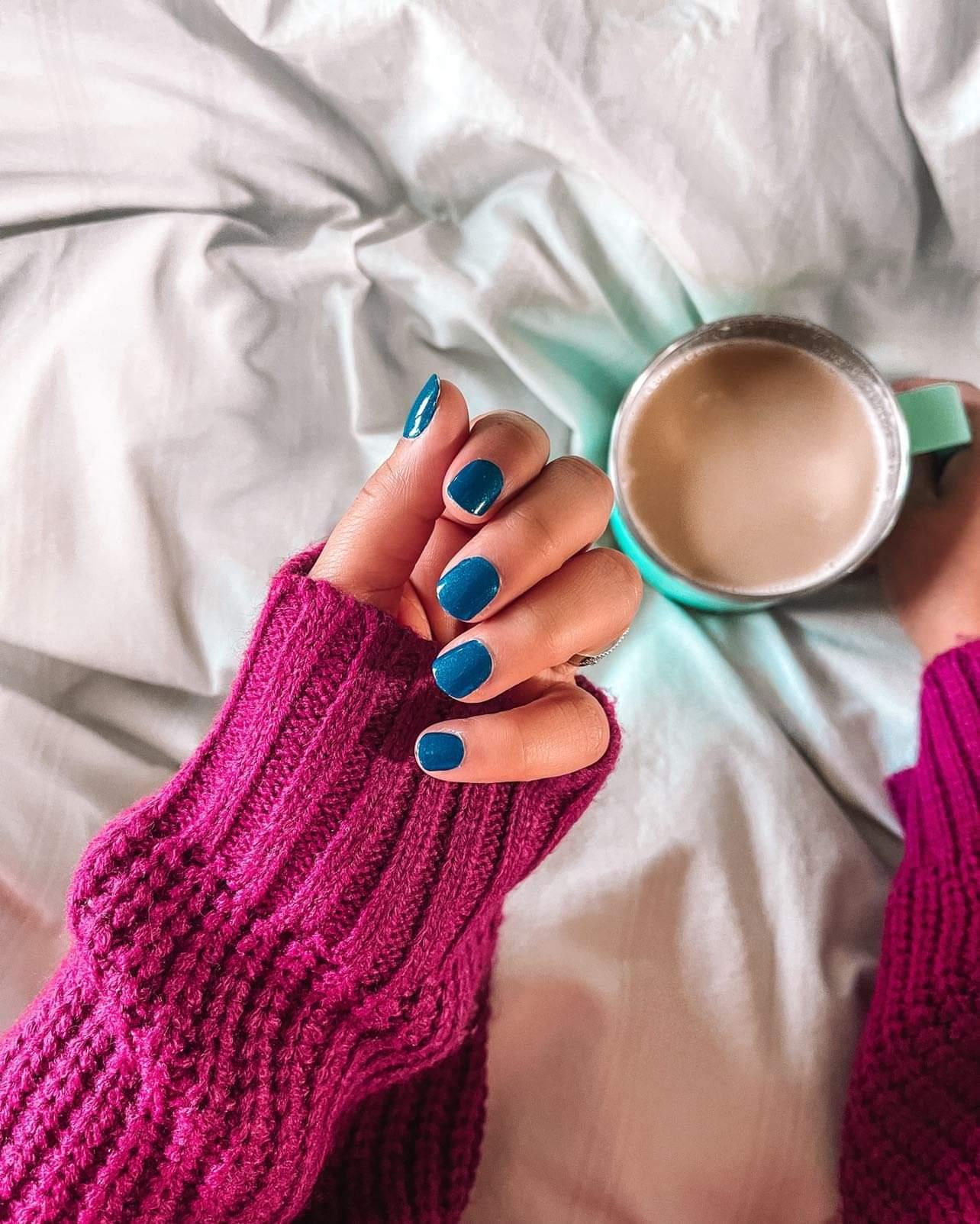 Midnight Blue Nail Wrap Set