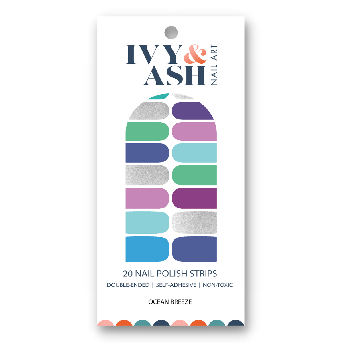 Ocean Breeze Nail Wrap Set