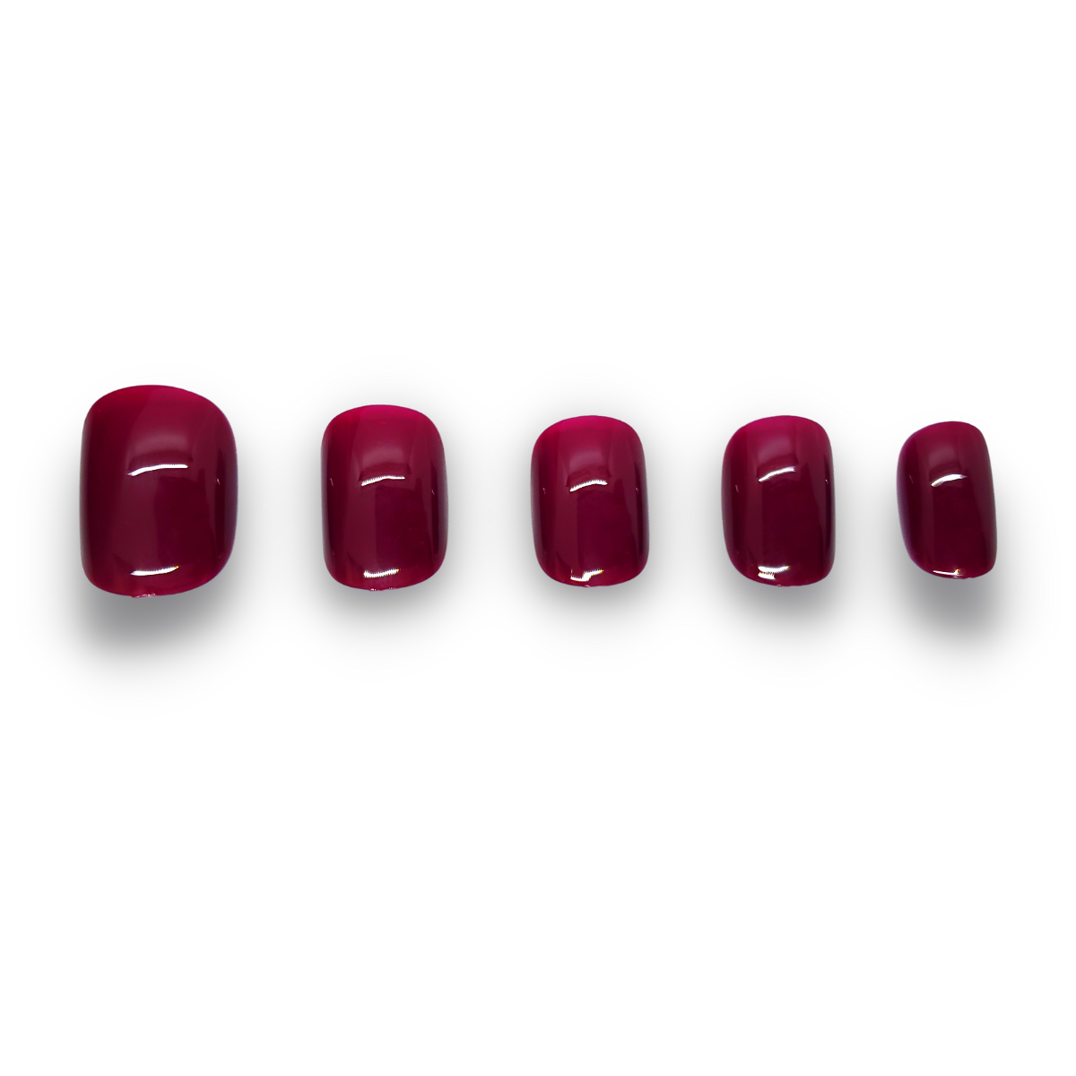 Raspberry Press On Nail Set