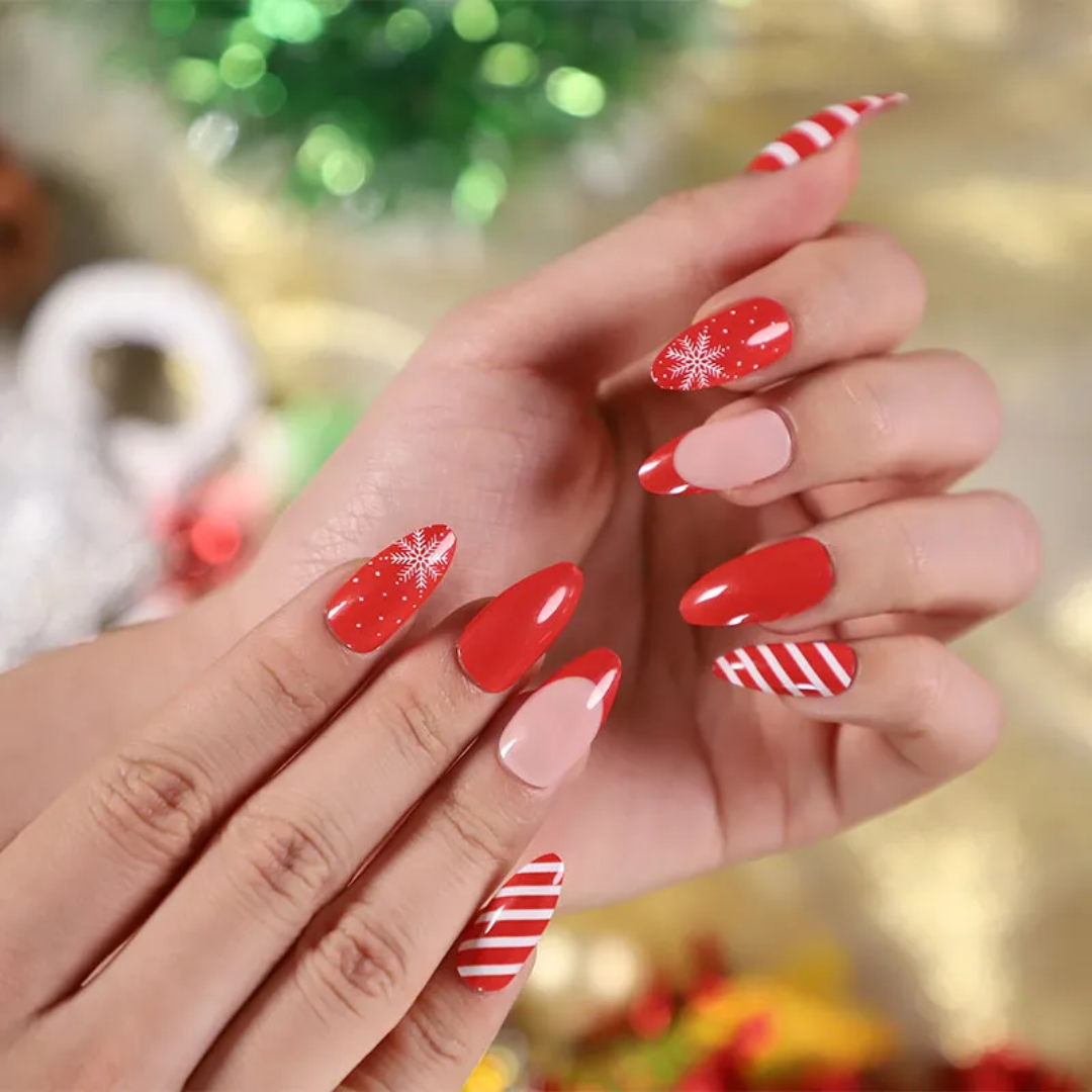 Christmas Wish Press On Nail Set
