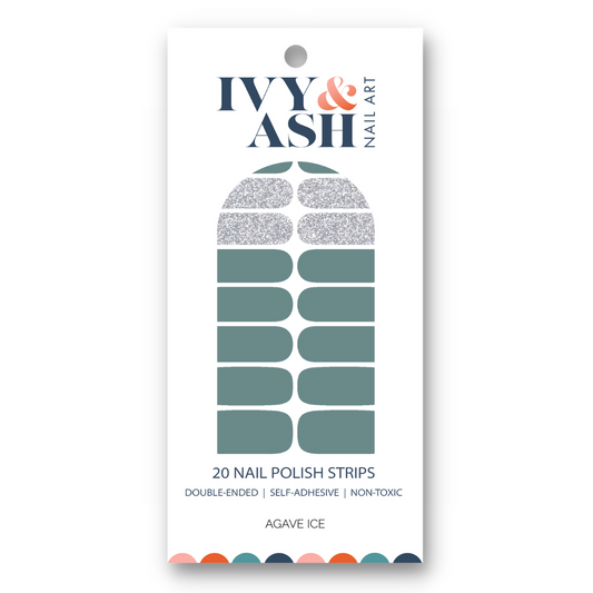 Agave Ice Nail Wrap Set