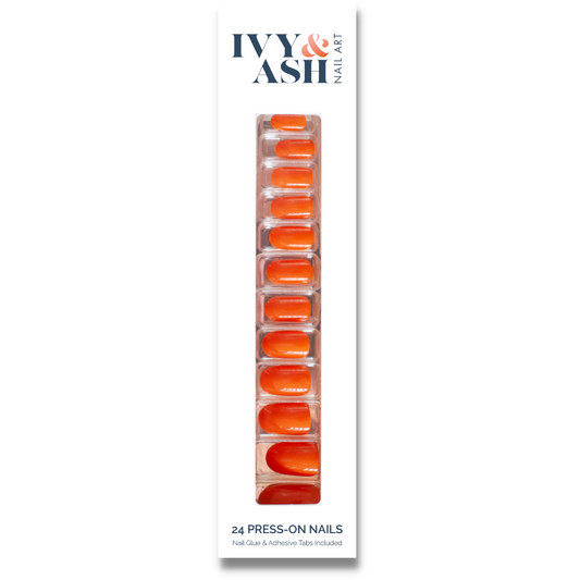 Hello Pumpkin Press On Nail Set