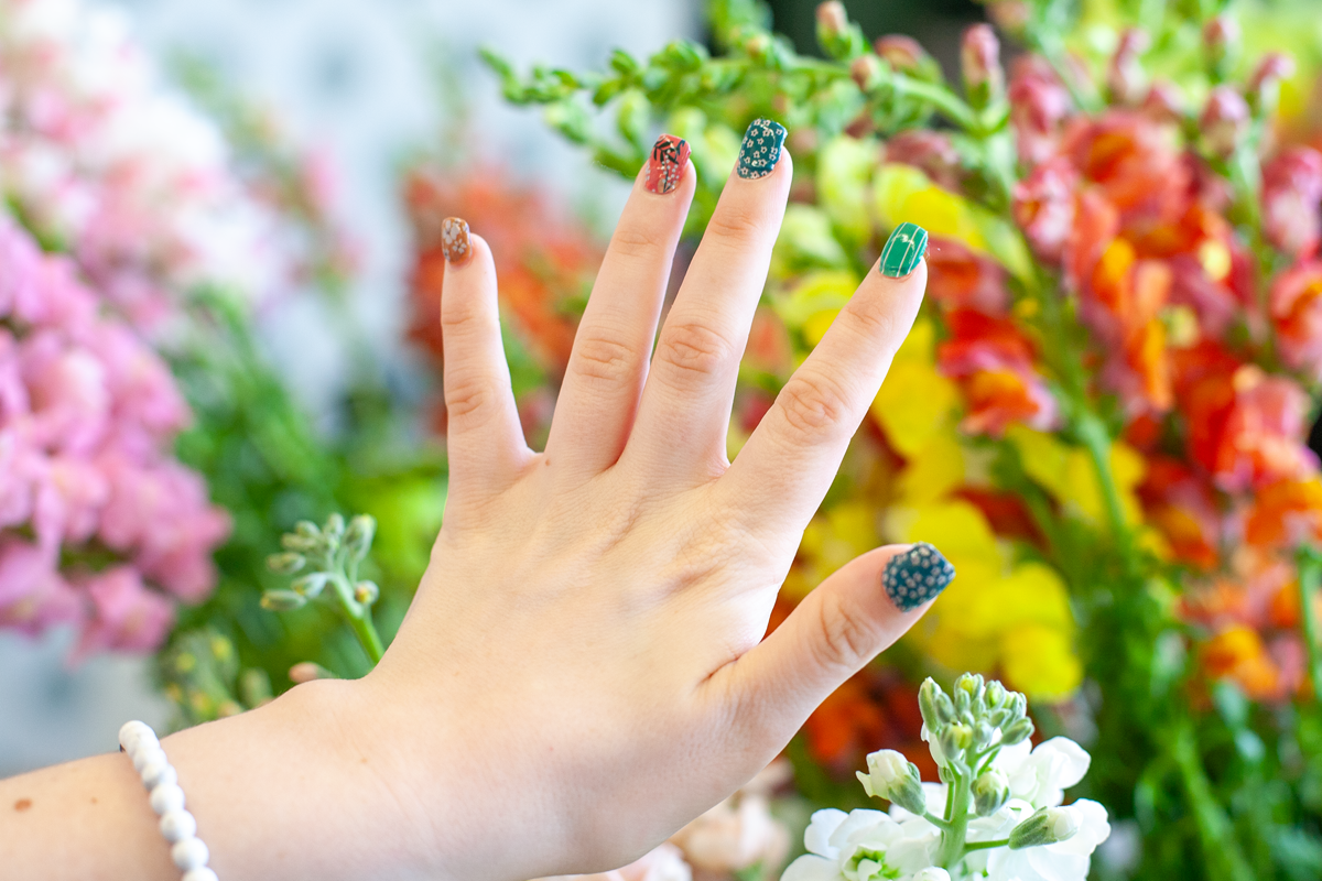 Wildflower Nail Wrap Set