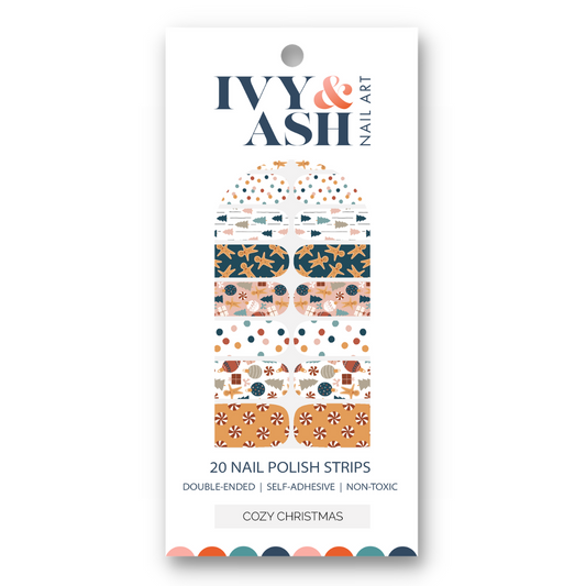Cozy Christmas Nail Wrap Set