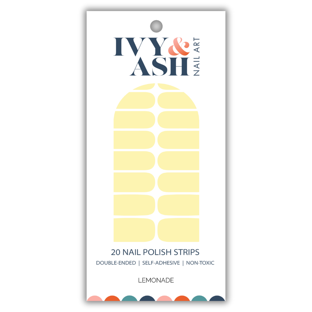 Lemonade Nail Wrap Set
