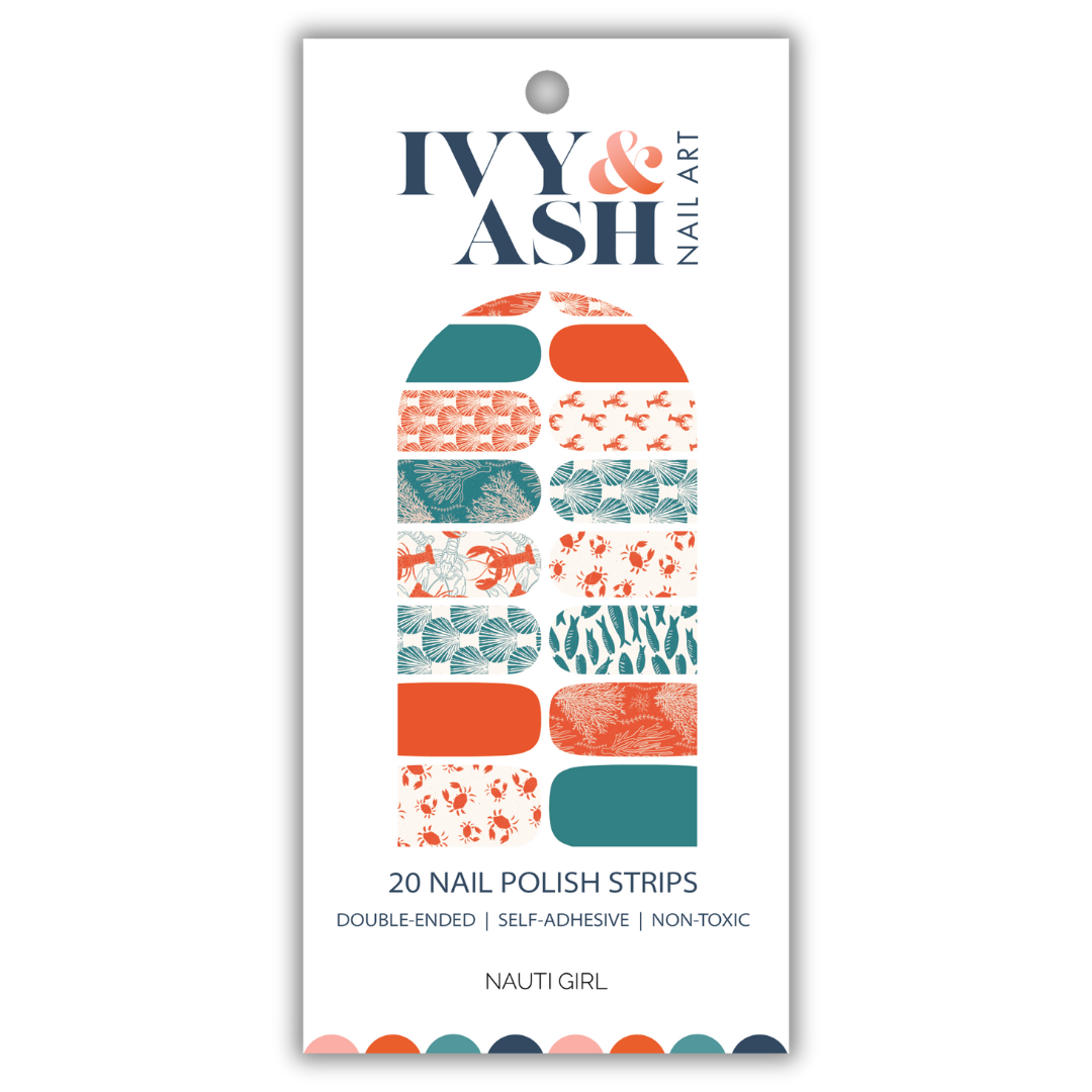Nauti Girl Nail Wrap Set