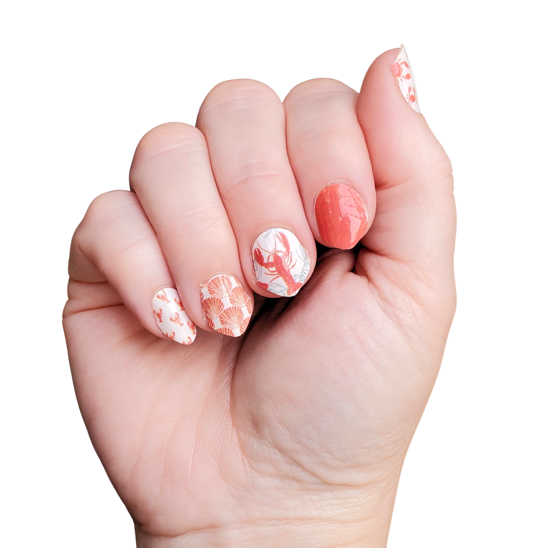 Nauti Girl Nail Wrap Set