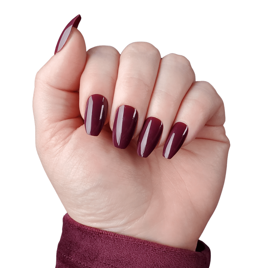 ILNP Dear Santa - Deep Burgundy Duochrome Nail Polish