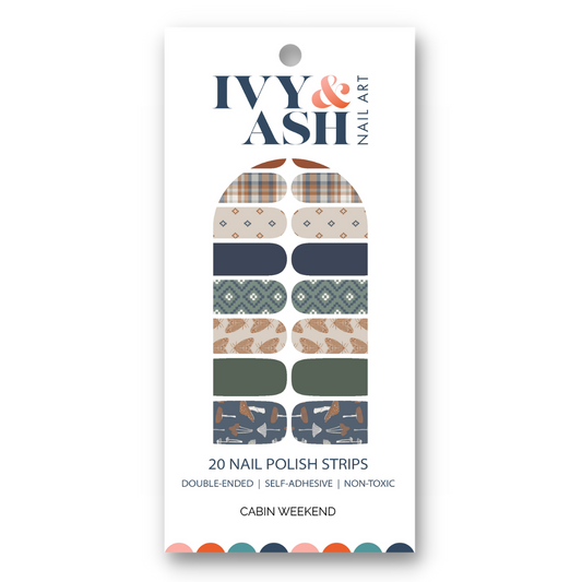 Cabin Weekend Nail Wrap Set