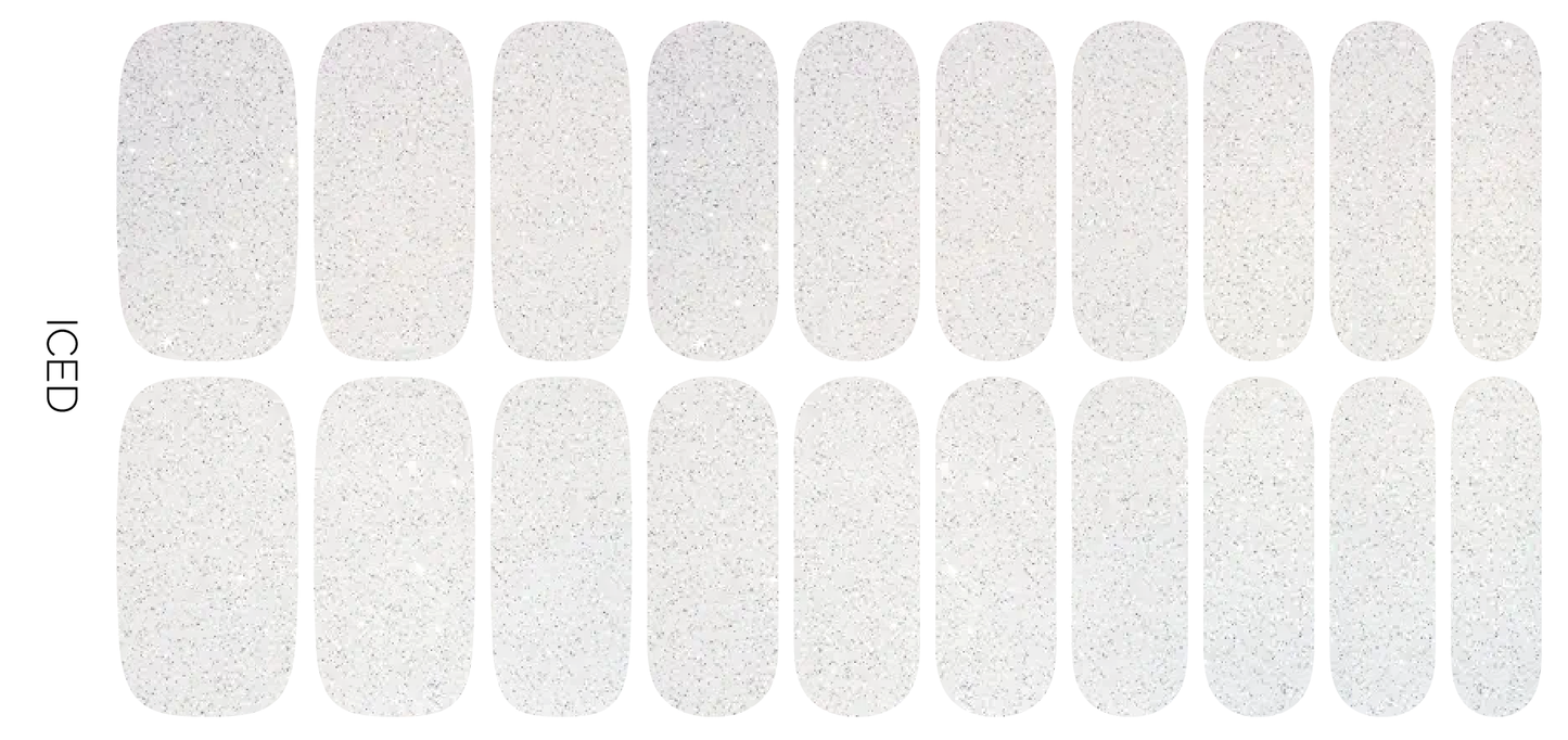 Iced Nail Wrap Set