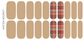 London Holiday Nail Wrap Set