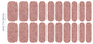 Rosé All Day Nail Wrap Set