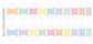 Sidewalk Chalk Tips Nail Wrap Set