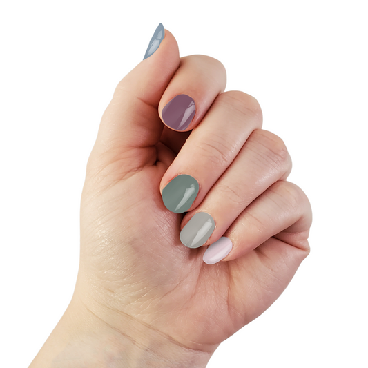 Winter Bouquet Nail Wrap Set