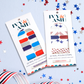 Stars & Stripes Nail Wrap Set
