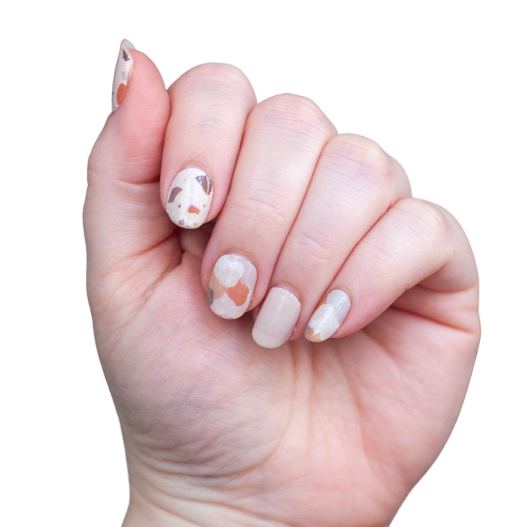 Terrazzo Nail Wrap Set